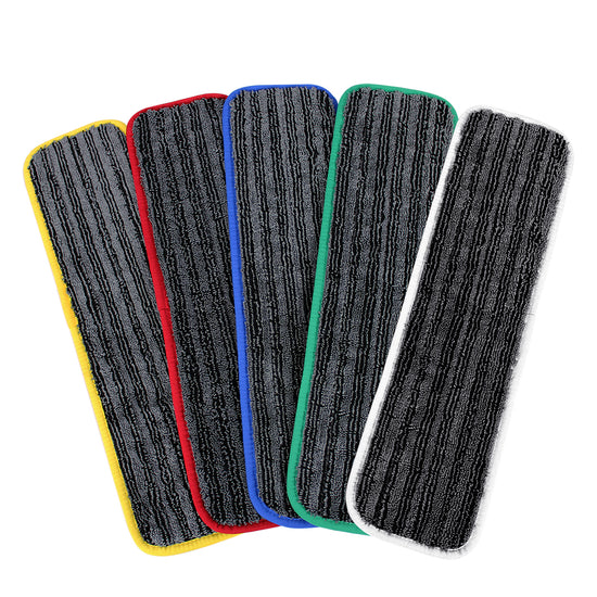 SABCO Ultra Clean Microfibre Antibacterial Flat Mop Pad