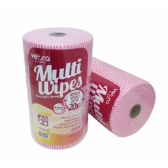 Veora Premium Wipes RED 45 Meter