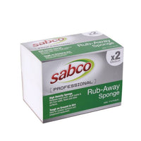 SABCO Rub Away Sponge Medium 2 PK