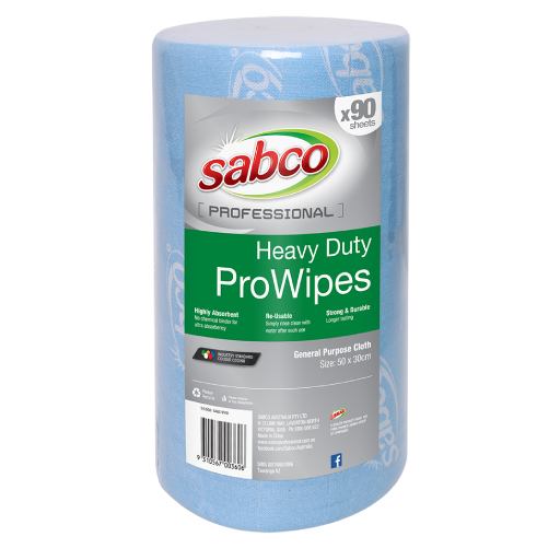 SABCO Prowipes Heavy Duty 50M x 30cm - Blue