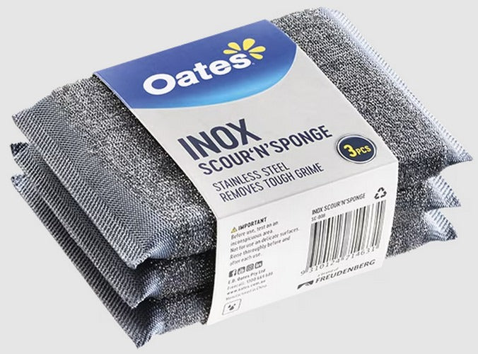 Oates® Inox Scour N Sponge | Oates