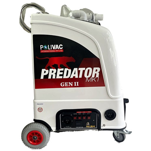 Polivac Predator MK1 2nd Generation Carpet Extractor  With 15m hoses | 4-jet Wand