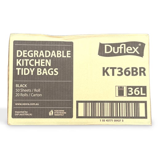 Duflex Kitchen Tidy Bags 36L 50 Sheets 20 Rolls 1000/CTN | EAP