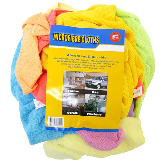 Assorted Pack of Microfibre Cloths | NAB