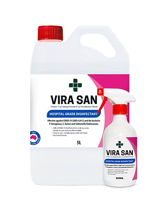 Clean Plus Vira San Hospital Grade Disinfectant 5L | Clean Plus
