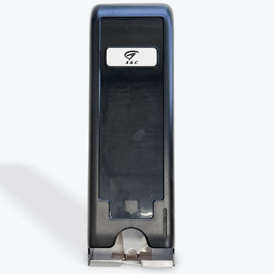 A & C Gentility Black Triple Toilet Rolls Dispenser