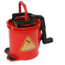 EDCO Enduro Nylon Wringer Mop Bucket - Red
