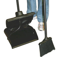 EDCO Lobby Dust Pan With Lid - Black