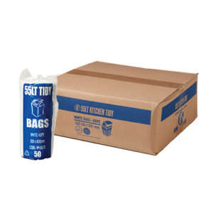 Contractor Black Garbage Liner 55L –Pack of 50 250/CTN