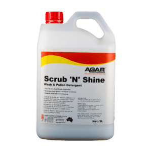 AGAR™ Scrub 'N' Shine Wash And Polish Detergent 5L