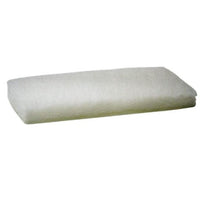 GLOMESH GLITTERPAD Soft Scrub 250X115mm- WHITE