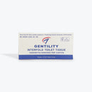 Gentility Interfold 1 ply Toilet Tissue 18X12 100s/pk -100pk/CTN