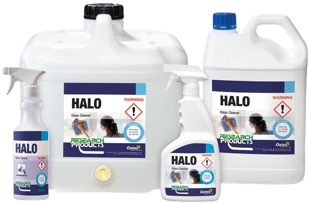 Research Halo Fast Dry Glass Cleaner 5L | Oates