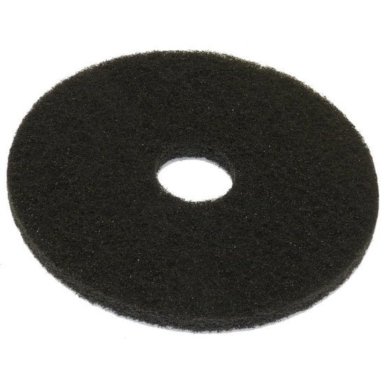 Black Stripping Floor Pad 40cm | NAB