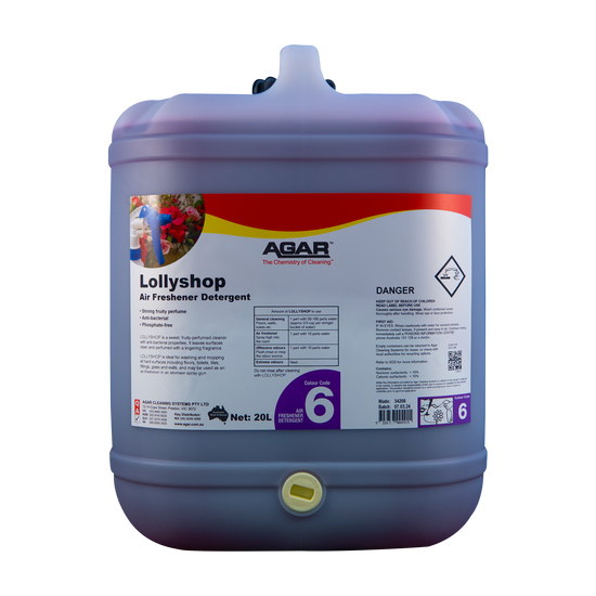 AGAR™ Lollyshop Air Freshener Detergent 20L
