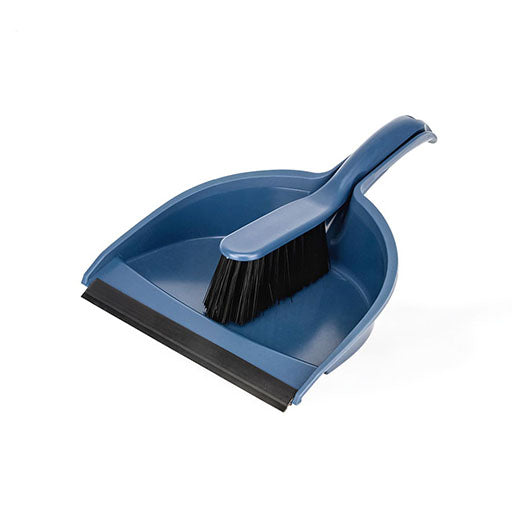 EkkCO Dustpan And Brush Set Blue | EkkCo