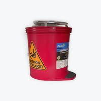 Oates® Contractor Wringer Mop Bucket Red 15L | Oates