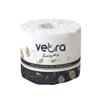 Veora Everyday Toilet Tissue 2ply 400s 48 Rolls /CTN