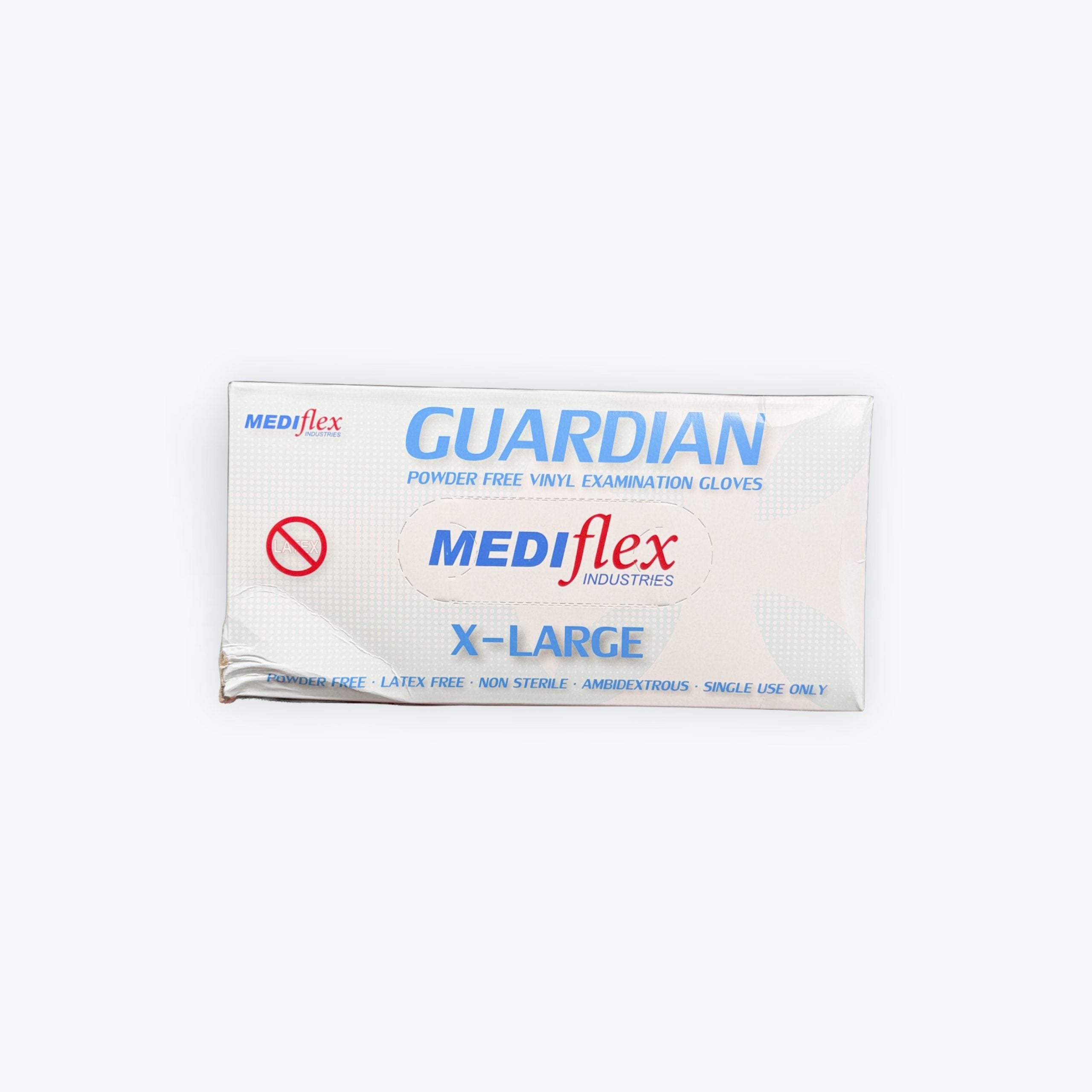 Mediflex Extra Large Vinyl Powder Free Gloves