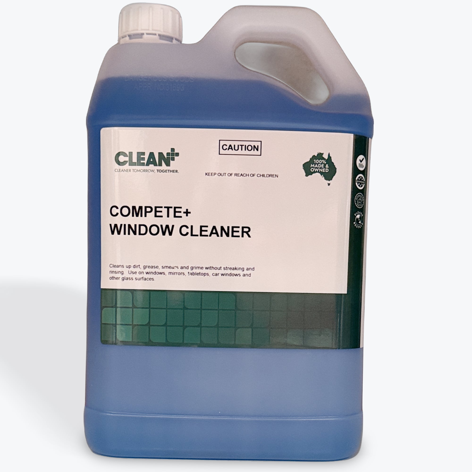 Clean Plus Window Glass Cleaner 5L | Clean Plus