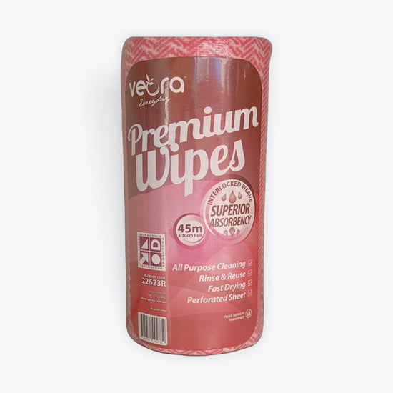 Veora Premium Wipes RED 45 Meter