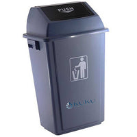 Push Lid Plastic Dust bin 58L - Grey | KUKU