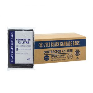 Contractor Black Bin Linear 72L- 50PK 250/CTN