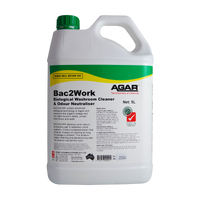 AGAR™ Bac2work Biological Washroom Cleaner & Odour neutraliser 5L