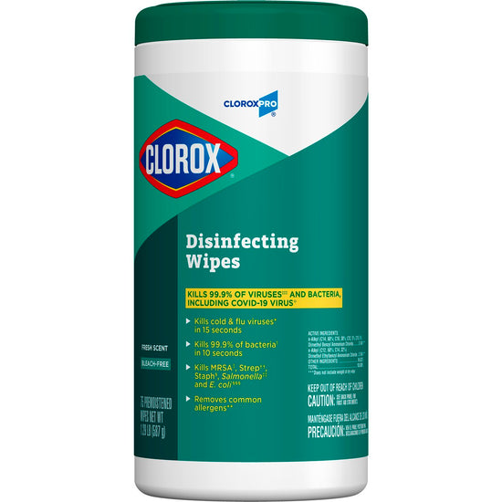 Clorox® Disinfecting Wet Wipes Fresh Scent 75ct | Chux