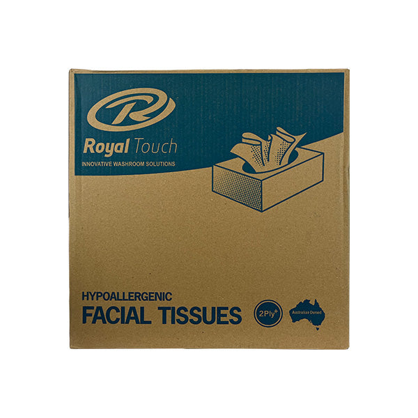 ROYAL TOUCH Facial Tissues 2ply Deluxe 100s 48Pk/CTN