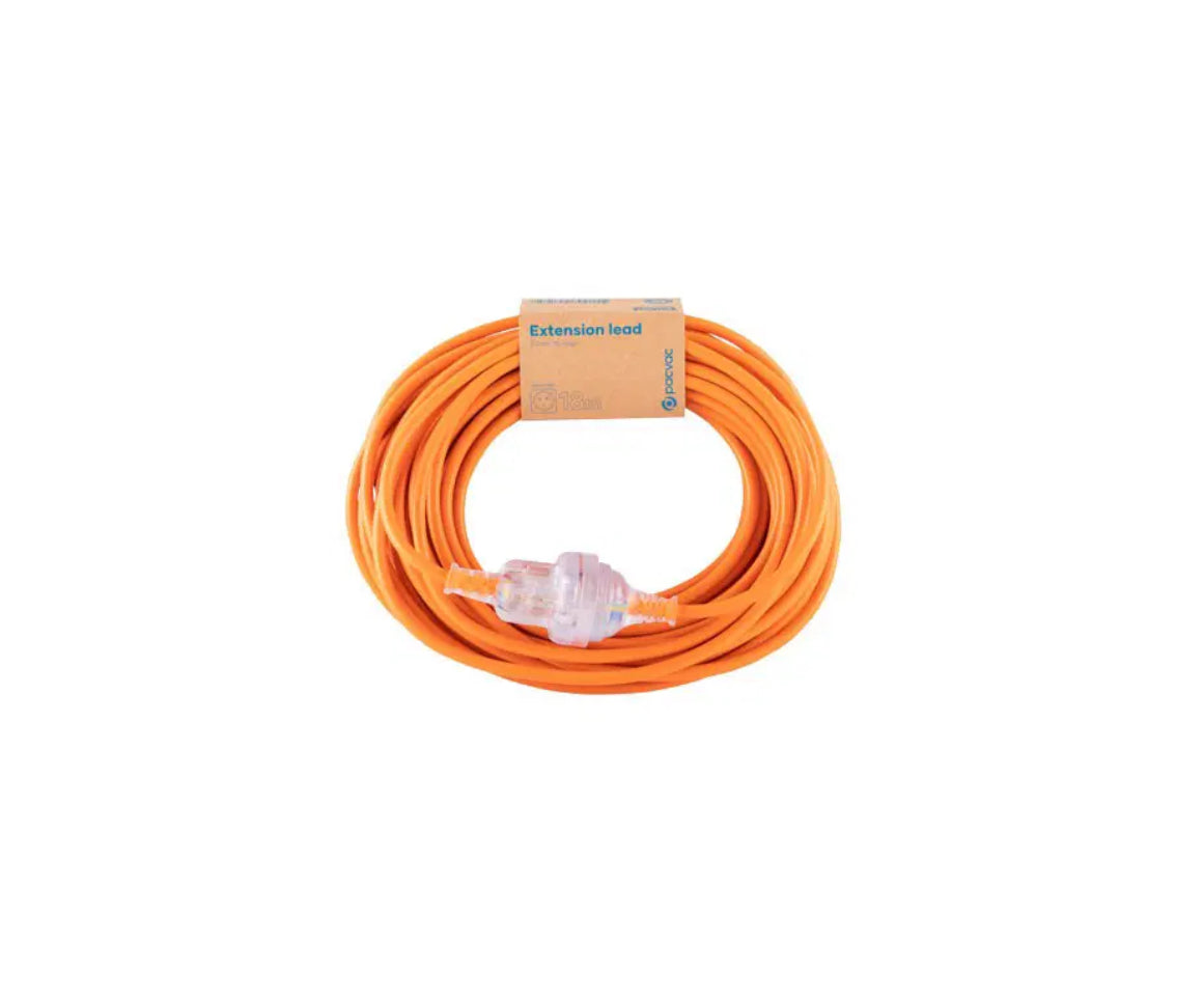 Pacvac Extension lead 18m
