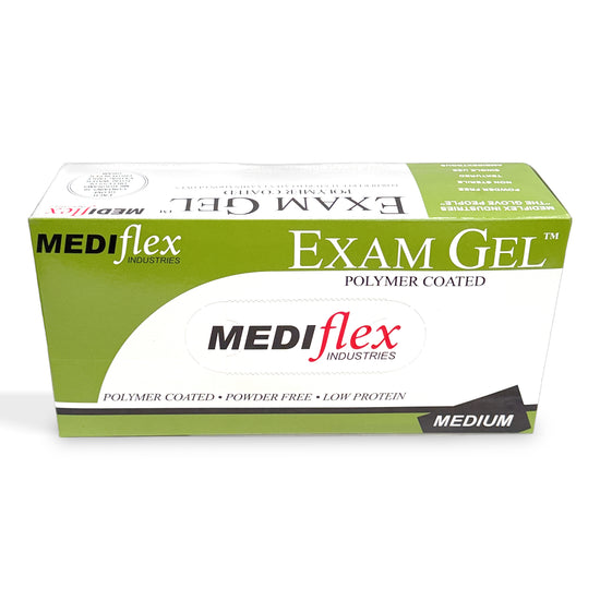 Mediflex Latex Powder Free Gloves (M)