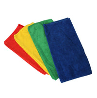 SABCO Mixed coloured Microfibre Cloths 8 pk - 36 x 36cm