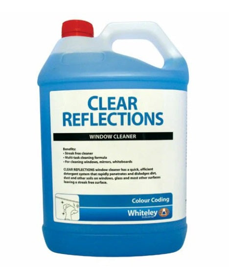 Whiteley Clear Reflections Multi Surface Glass/Window Cleaner 5L