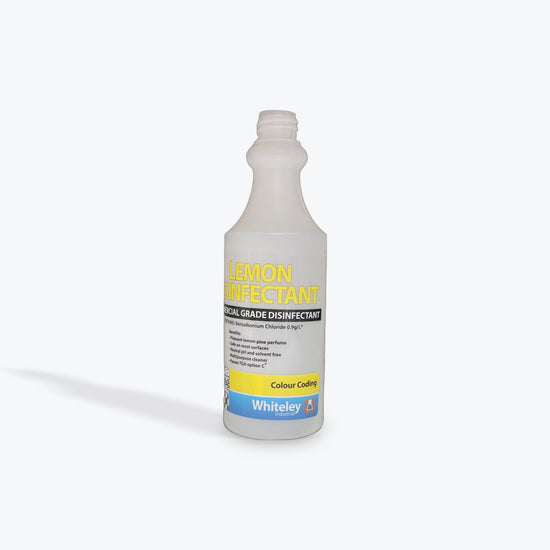 Lemon Disinfectant Spray Bottle 500ml I Whiteley