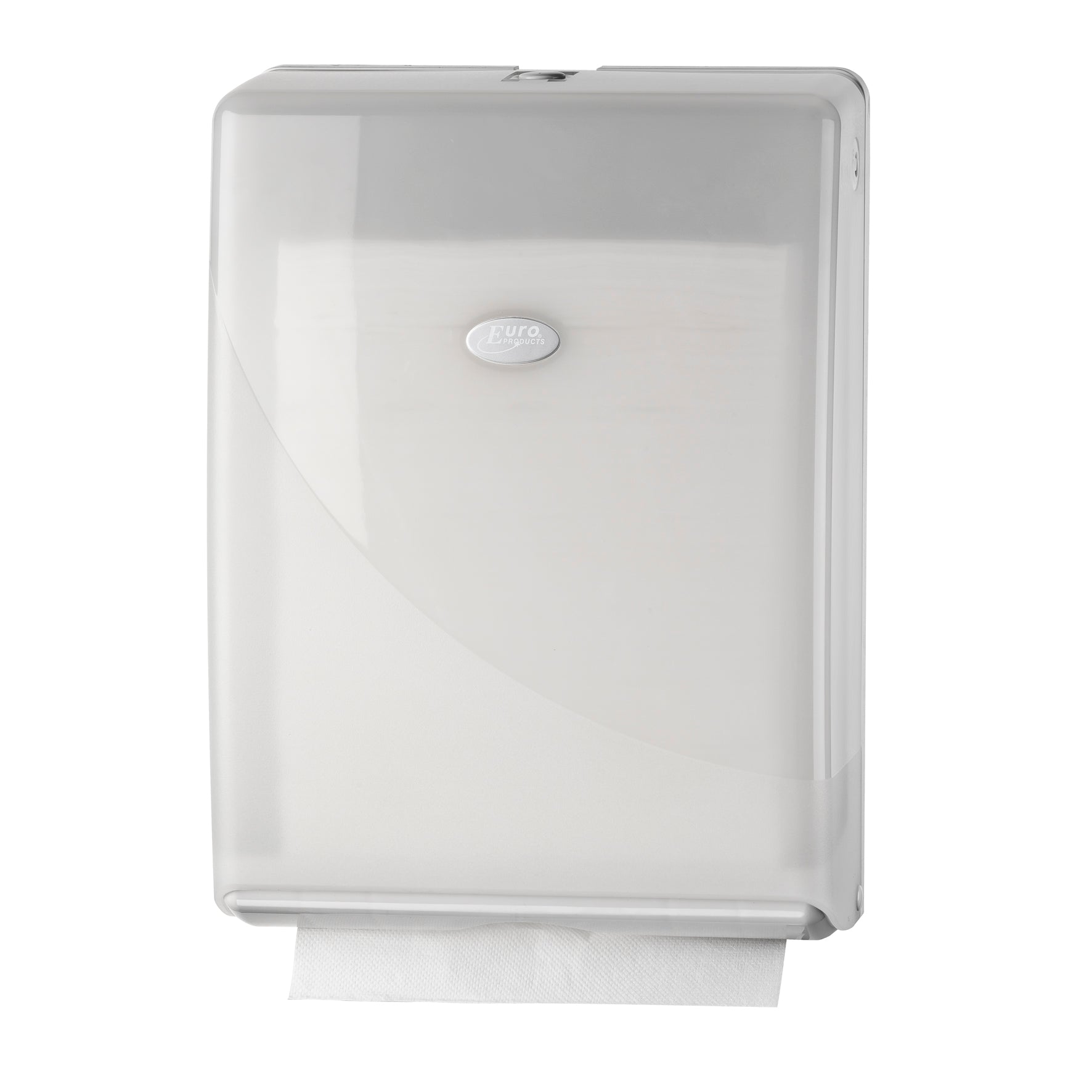 ROYAL TOUCH Ultraslim  White Pearl Interleaved Hand Towel Dispenser