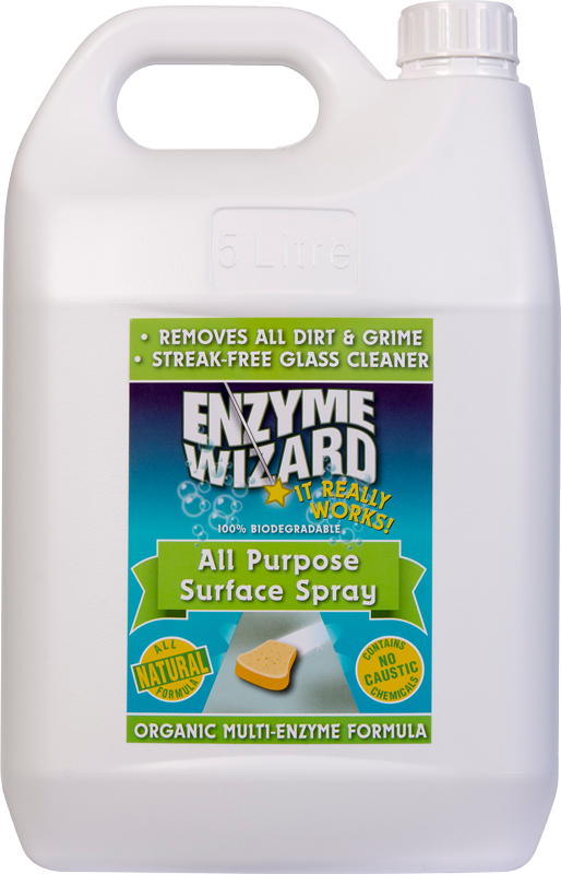 Enzyme Wizard All Purpose Surface Spray - 5 LTR