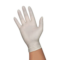 Premium White Latex Powder-Free Gloves