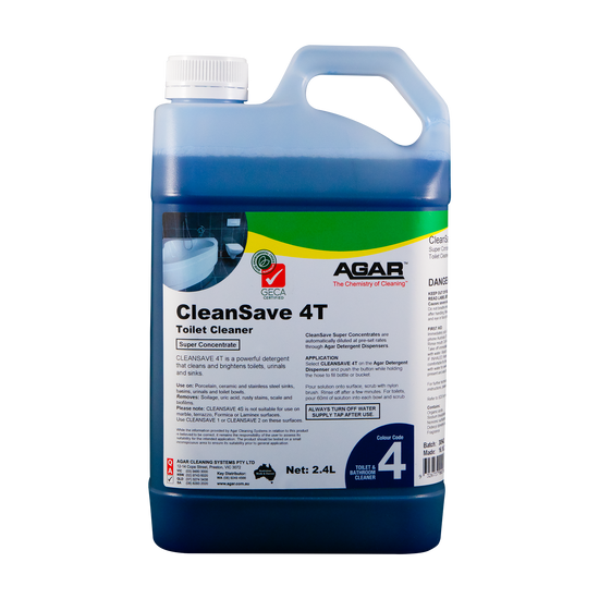 AGAR™ Cleansave 4T Toilet Cleaner 2.4L