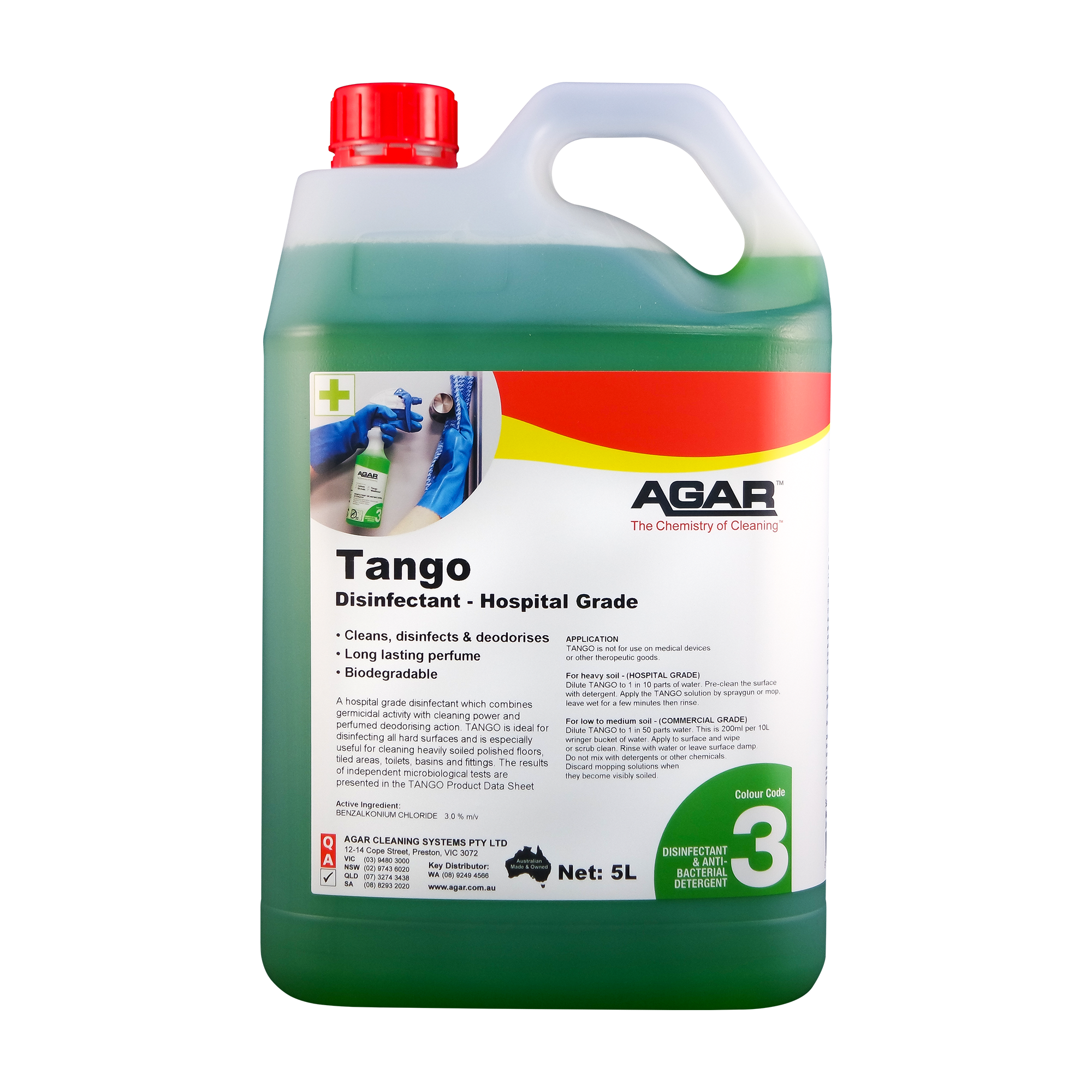 AGAR™ Tango Disinfectant - Hospital Grade