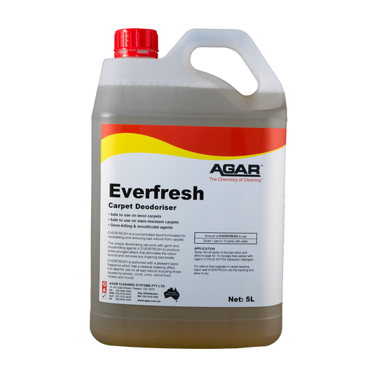 AGAR™ Everfresh Carpet Deodoriser 5L