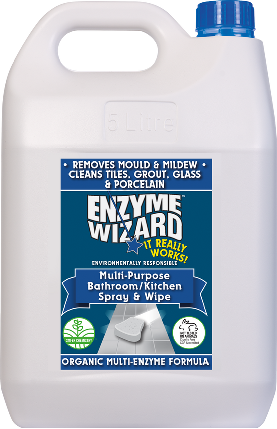 Enzyme Wizard Bathroom/Kitchen Spray 5 LTR