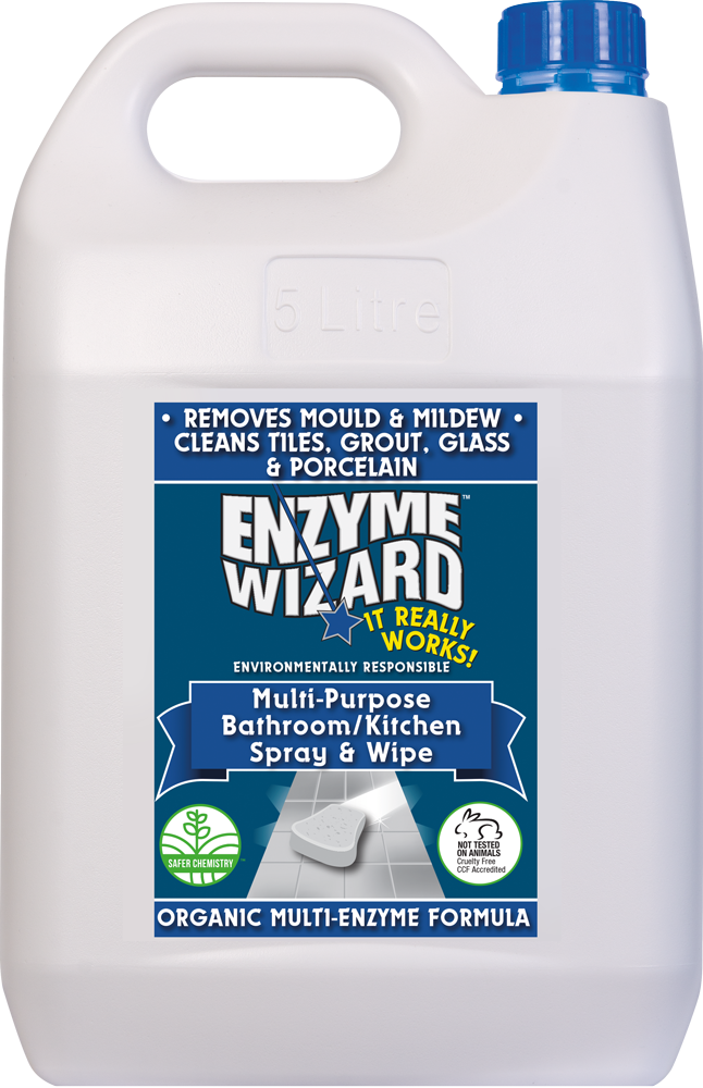 Enzyme Wizard Bathroom/Kitchen Spray 5 LTR