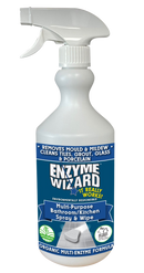 Enzyme Wizard Multi Purpose Bathroom/Kitchen Spray and Wipe 750ml EW