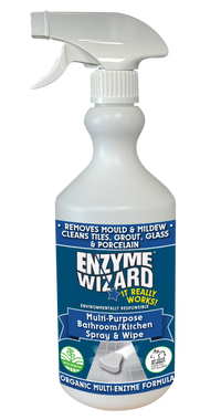 Enzyme Wizard Multi Purpose Bathroom/Kitchen Spray and Wipe 750ml EW