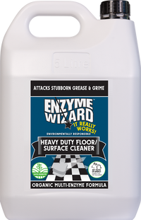 Enzyme Wizard Heavy Duty Floor/Surface Clean - 5 LTR