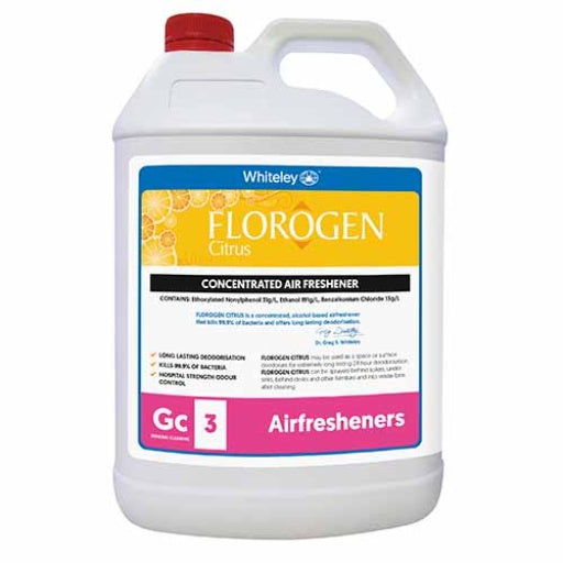 Whiteley Florogen Citrus Concentrated Air Freshner - 5L