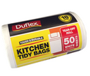 Duflex Kitchen Tidy Bags 18L - White 50 Sheets 20 Rolls / Ctn I EAP
