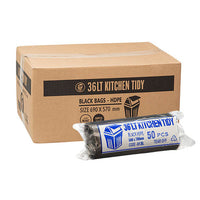 Contractor Kitchen Tidy 36L Liner  50 Rolls 1000/CTN