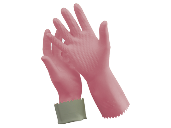 Silver Lined Rubber Gloves Pair | Oates